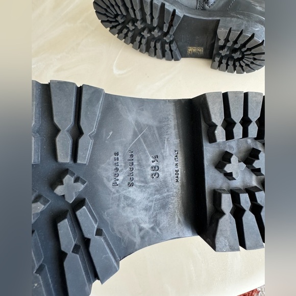 Proenza Schouler Lug Sole Platform combat boots - Picture 8 of 9